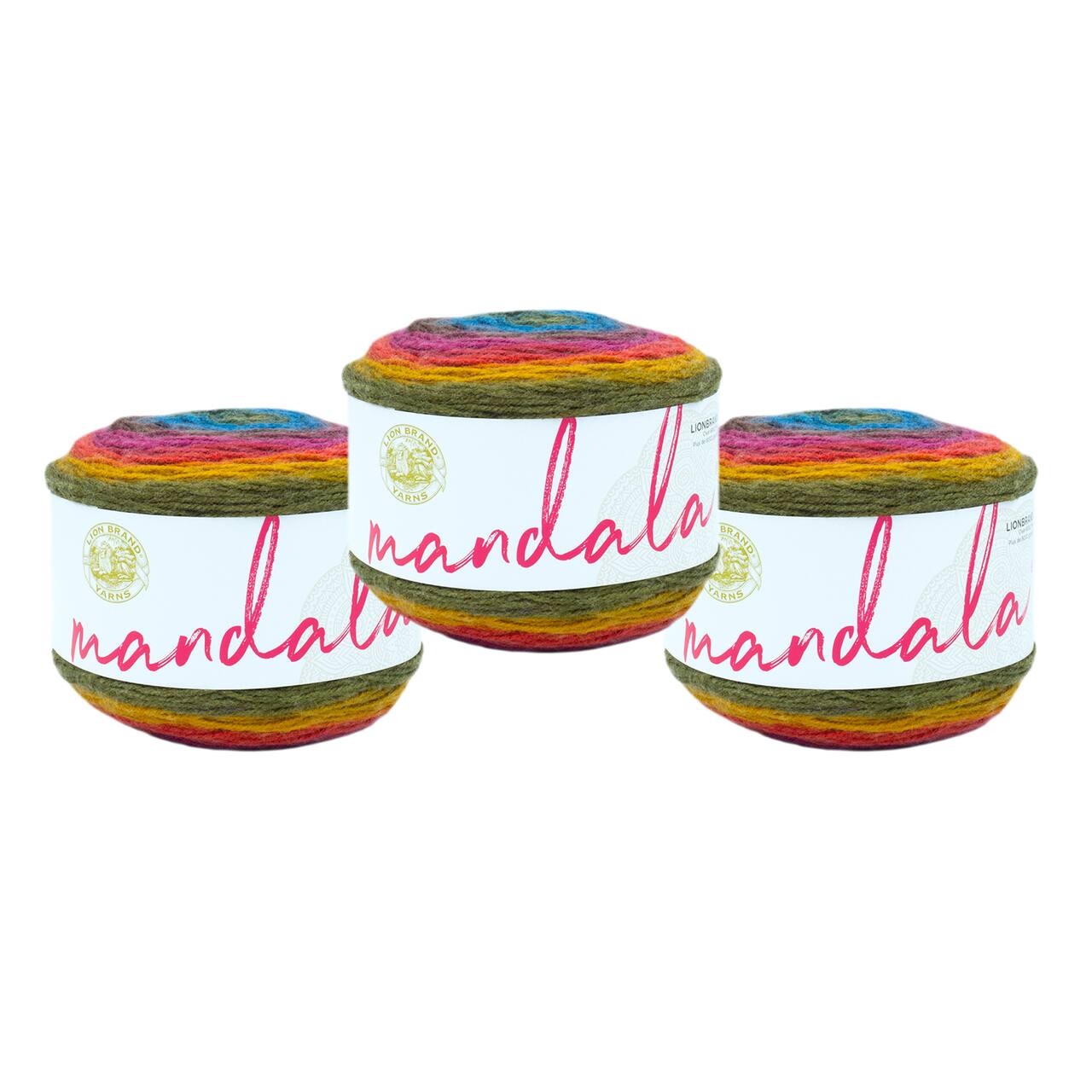 3 Pack Lion Brand Mandala Yarn Michaels 3 pack lion brand mandala yarn michaels